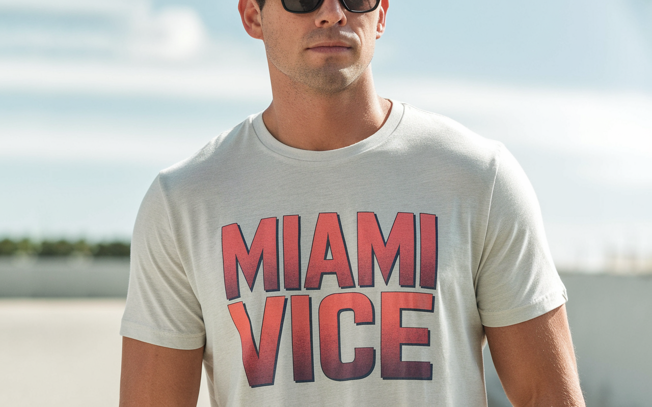 10 Best Miami Vice T-Shirt Designs You’ll Love