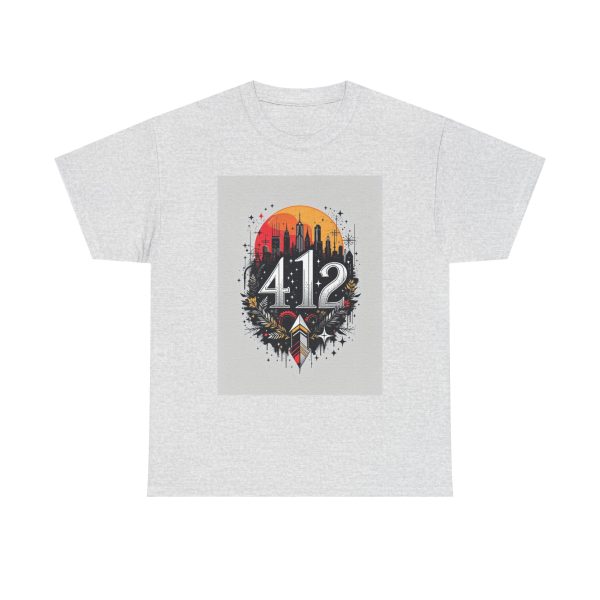 NYC 412 Skyline - T-shirt - Image 5