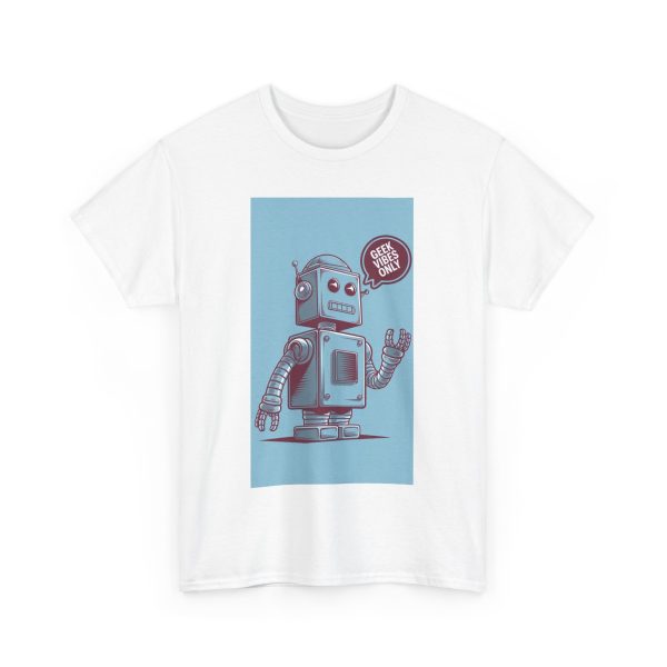 Retro Robot Geek - T-shirt - Image 3