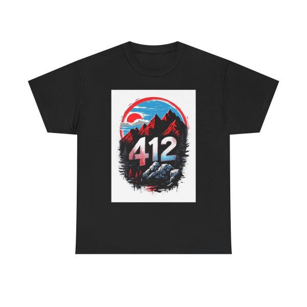Mountain Sunrise 412 - T-shirt - Image 9