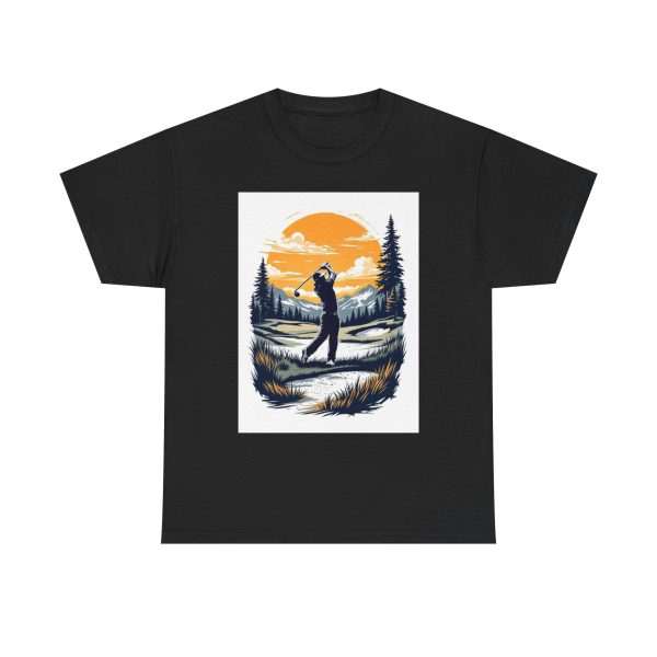Mountain Sunset Golf - Tshirt - Image 9