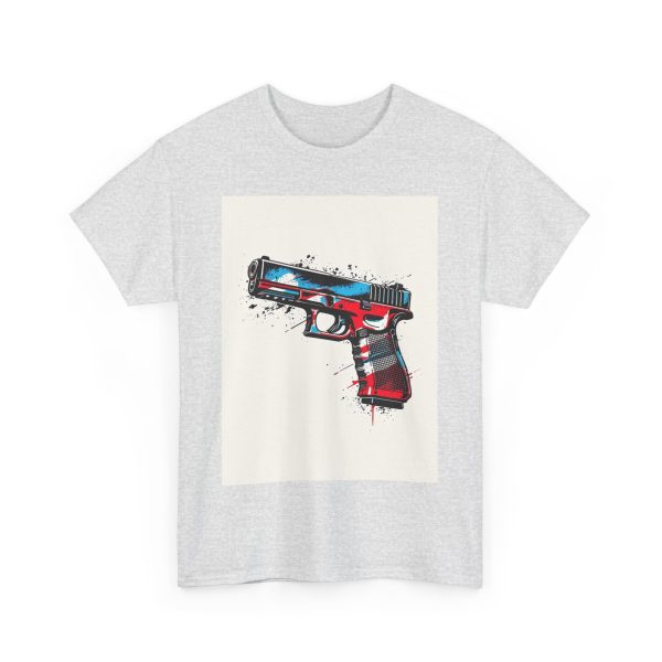 Red and Blue Pistol - Tshirt - Image 7