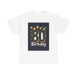Golden 80th Birthday Celebration - T-shirt