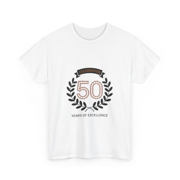 50 Years of Excellence Emblem - T-shirt - Image 3