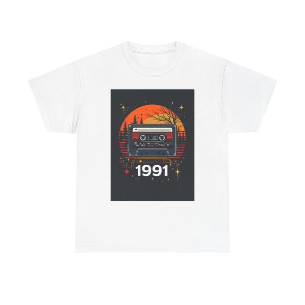 Retro Cassette Sunset - T-shirt
