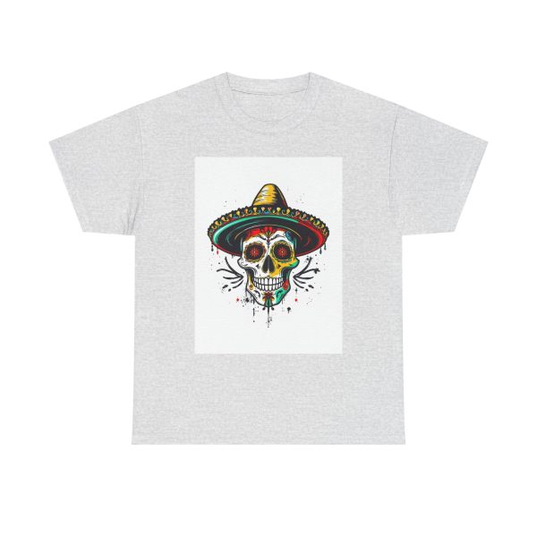 Vibrant Sugar Skull - T-shirt - Image 5