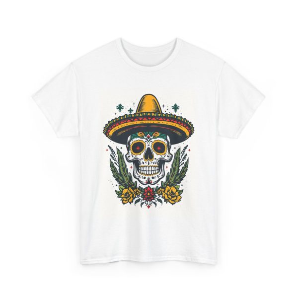 Festive Calavera - T-shirt - Image 3