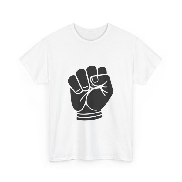 Black Fist of Solidarity - T-shirt - Image 3