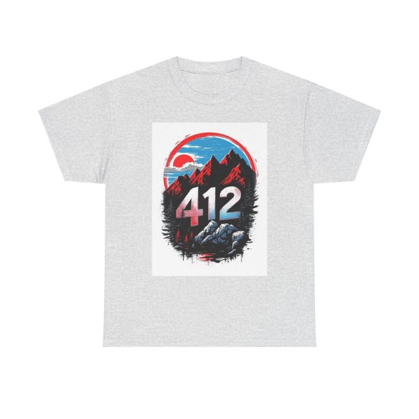Mountain Sunrise 412 - T-shirt - Image 5