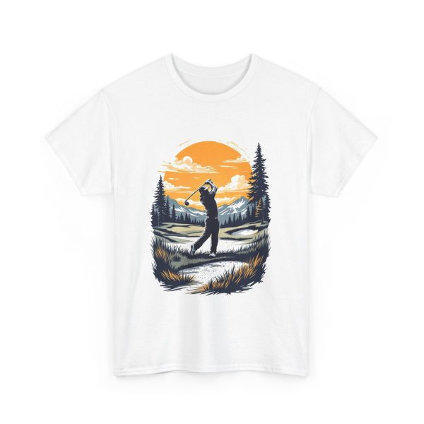 Mountain Sunset Golf - Tshirt - Image 3