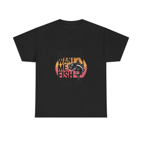 WOMEN WANT ME FISH FEAR ME - T-shirt - Image 9