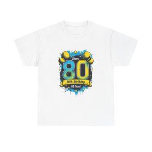 Cheers to 80 - T-shirt
