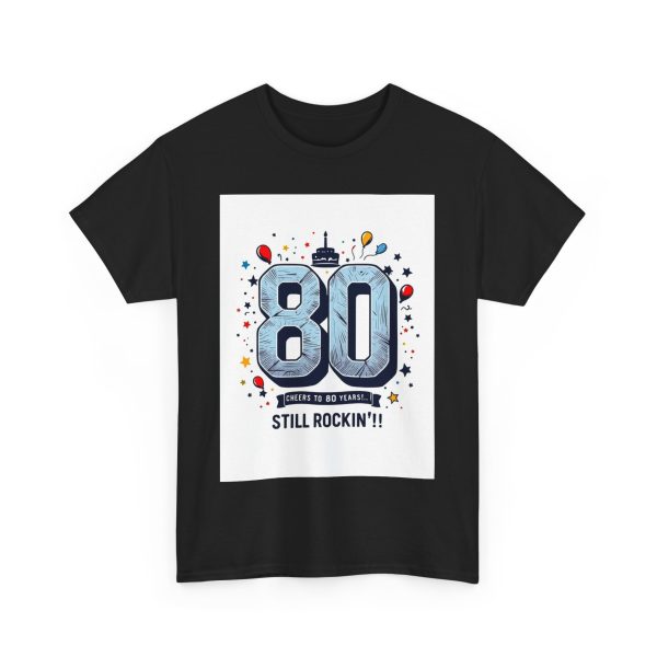 80th Birthday Bash - T-shirt - Image 11