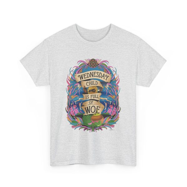 Wednesday Child Is Full Of Woe - T shirt - Image 7