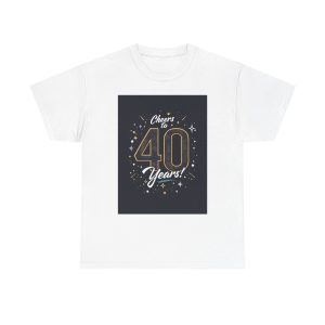 Cheers to 40 Years - T-shirt