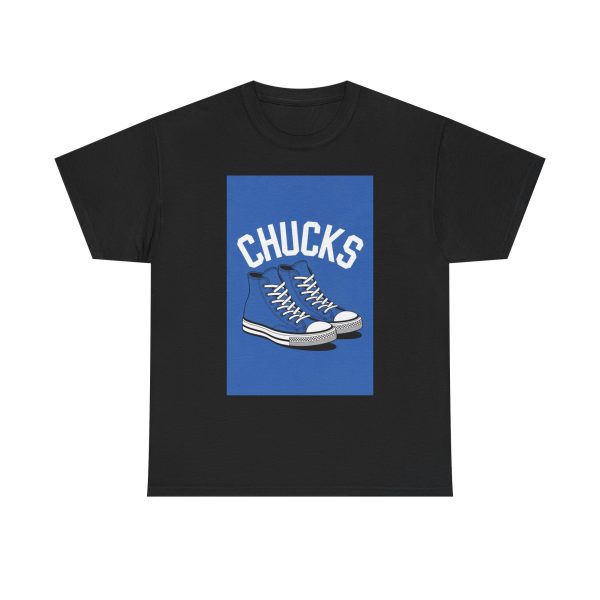 Classic Blue Chucks - T-shirt - Image 9