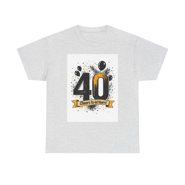 Cheers to 40 - T-shirt - Image 5