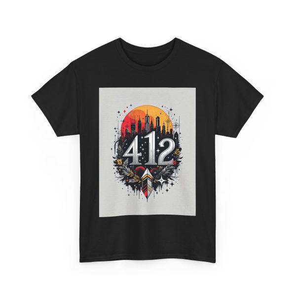 NYC 412 Skyline - T-shirt - Image 11