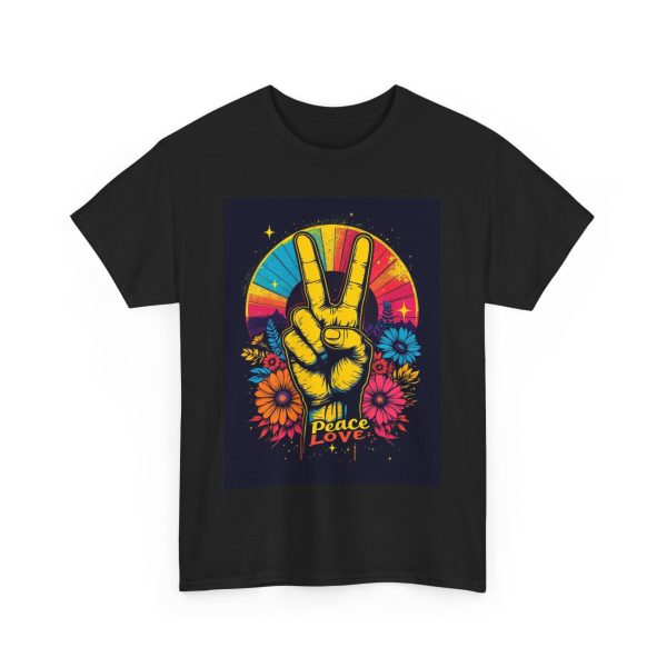 60's Peace Love Retro - T-shirt - Image 11