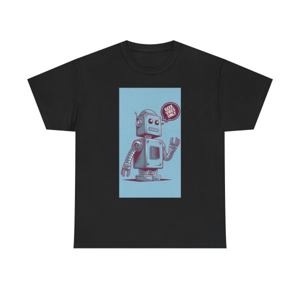 Retro Robot Geek - T-shirt - Image 9
