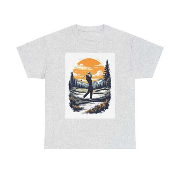 Mountain Sunset Golf - Tshirt - Image 5