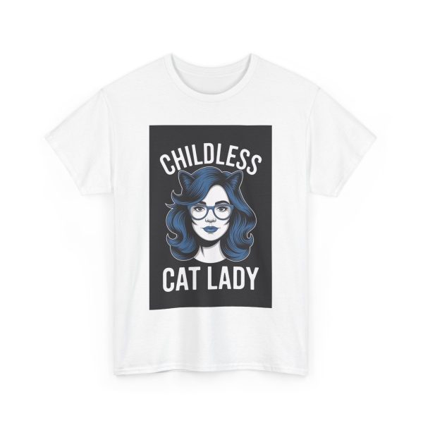Childless Cat Lady - T shirt - Image 3