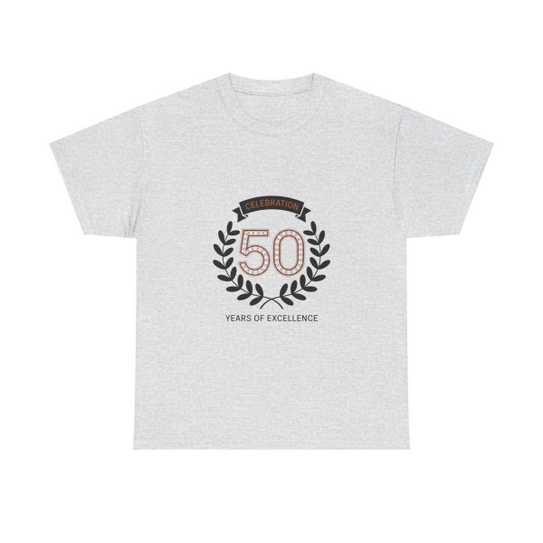 50 Years of Excellence Emblem - T-shirt - Image 5