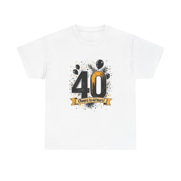 Cheers to 40 - T-shirt