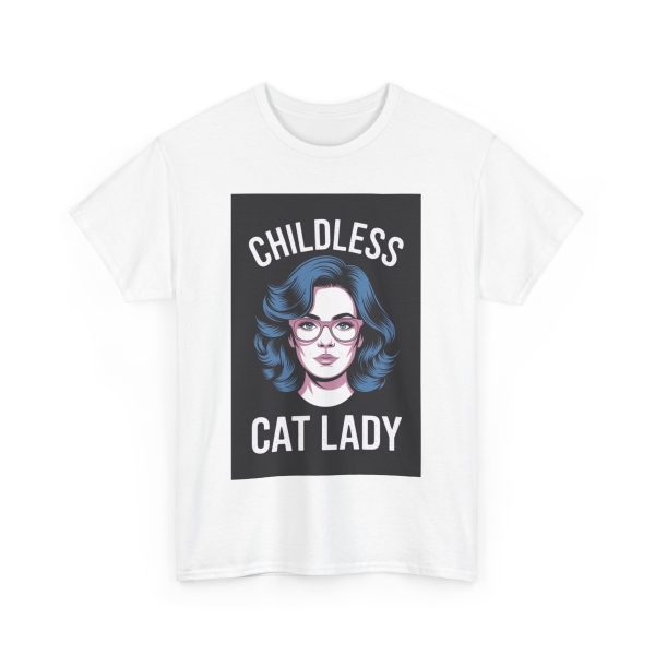 Childless Cat Lady - T shirt - Image 3