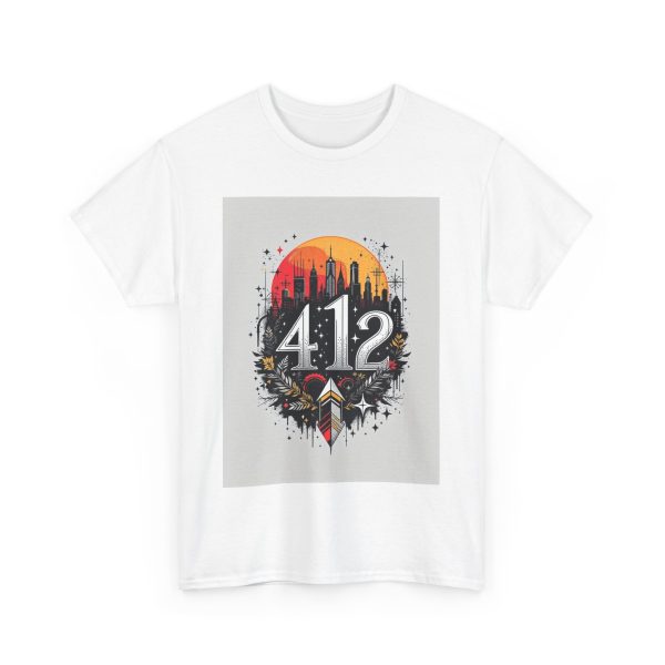 NYC 412 Skyline - T-shirt - Image 3