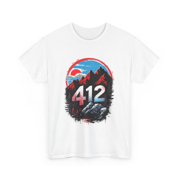 Mountain Sunrise 412 - T-shirt - Image 3