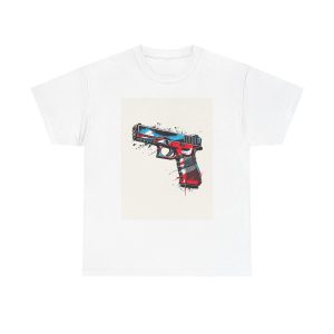 Red and Blue Pistol - Tshirt