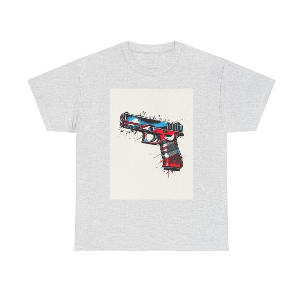 Red and Blue Pistol - Tshirt - Image 5
