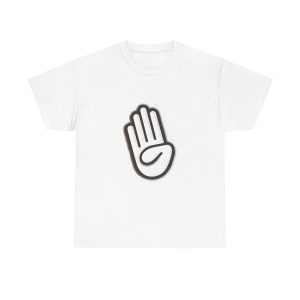 finger blasted T-shirt