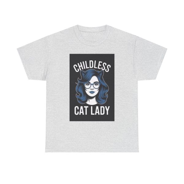 Childless Cat Lady - T shirt - Image 5