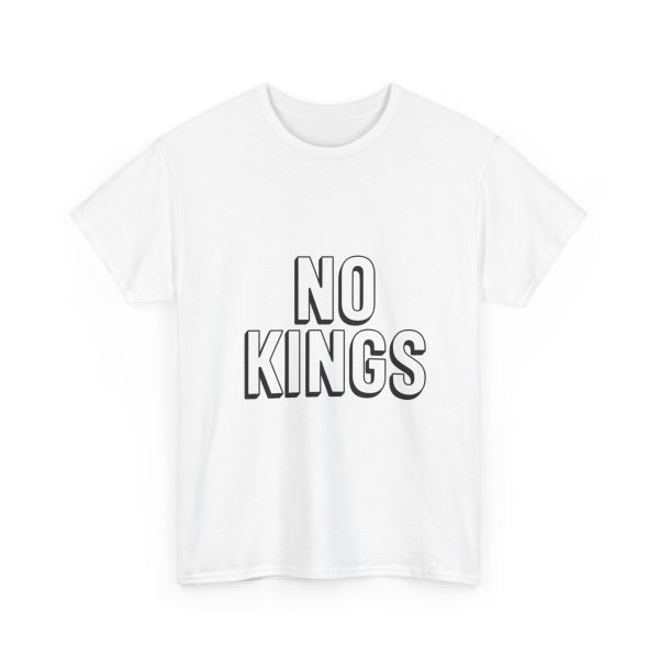 No Kings - Reject the Crown T-shirt - Image 3