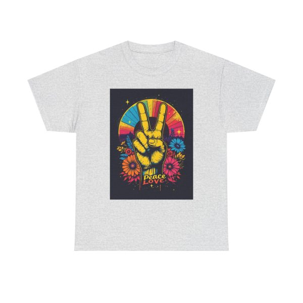 60's Peace Love Retro - T-shirt - Image 5