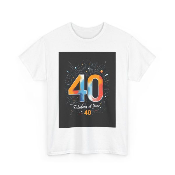 Fabulous at 40 - T-shirt - Image 3