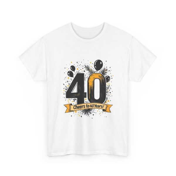 Cheers to 40 - T-shirt - Image 3