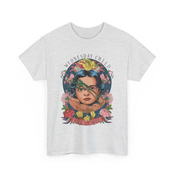 Wednesday Child Is Full Of Woe - T shirt - Image 7
