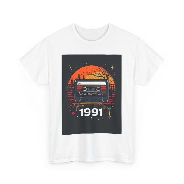 Retro Cassette Sunset - T-shirt - Image 3