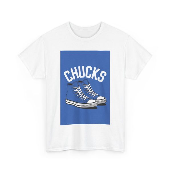 Classic Blue Chucks - T-shirt - Image 3