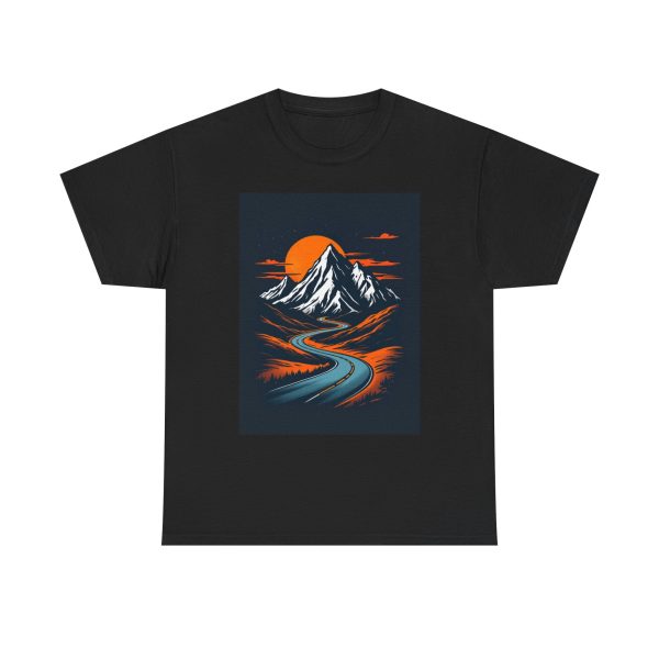 Mountain Sunset Journey - T-shirt - Image 9