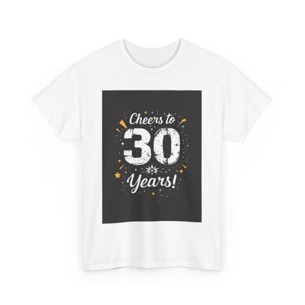 Cheers to 30 Years - T-shirt - Image 3