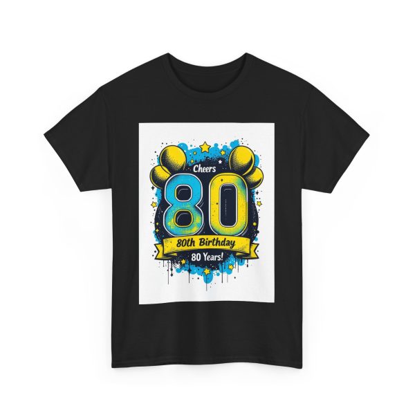 Cheers to 80 - T-shirt - Image 11