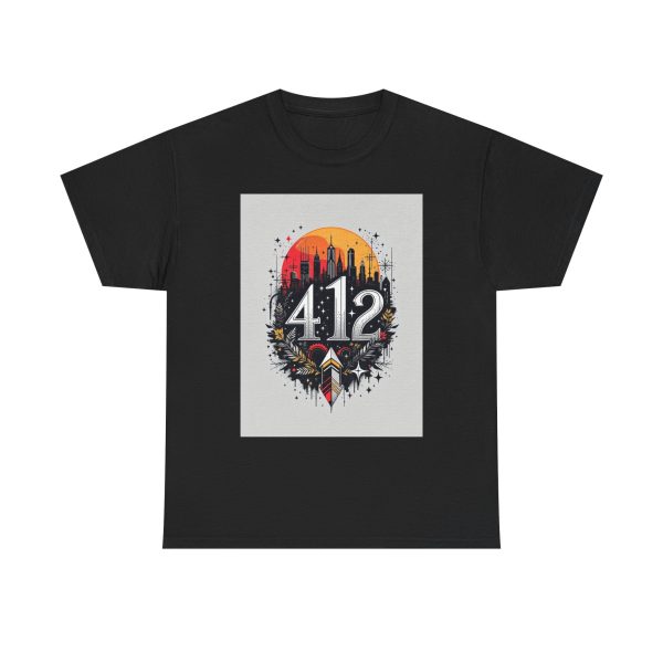 NYC 412 Skyline - T-shirt - Image 9