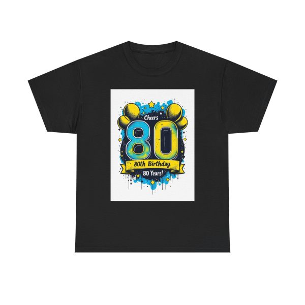 Cheers to 80 - T-shirt - Image 9