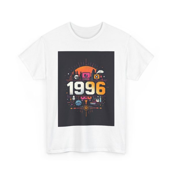 Retro Tech Cityscape 1996 - T-shirt - Image 3