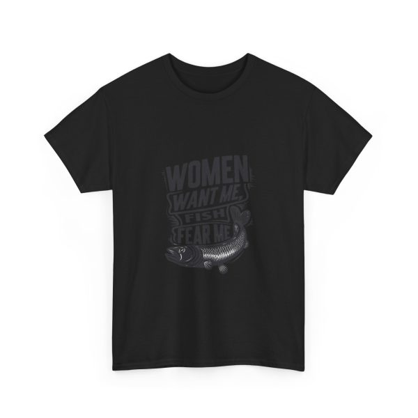 WOMEN WANT ME FISH FEAR ME - T-shirt - Image 11
