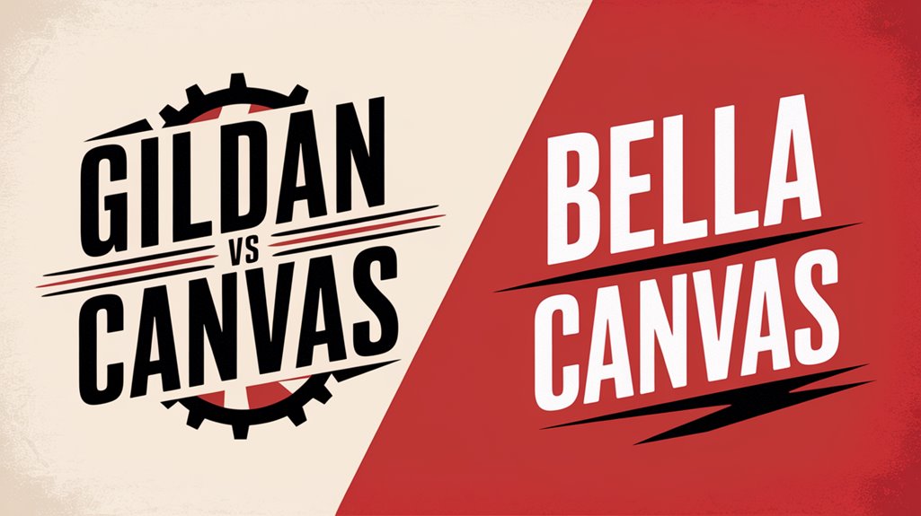 Gildan and Bella Canvas: Style Showdown